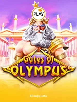 Imagem do jogo Gates of Olympus no 87a